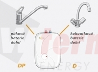 DELPO dolní umístění s baterií